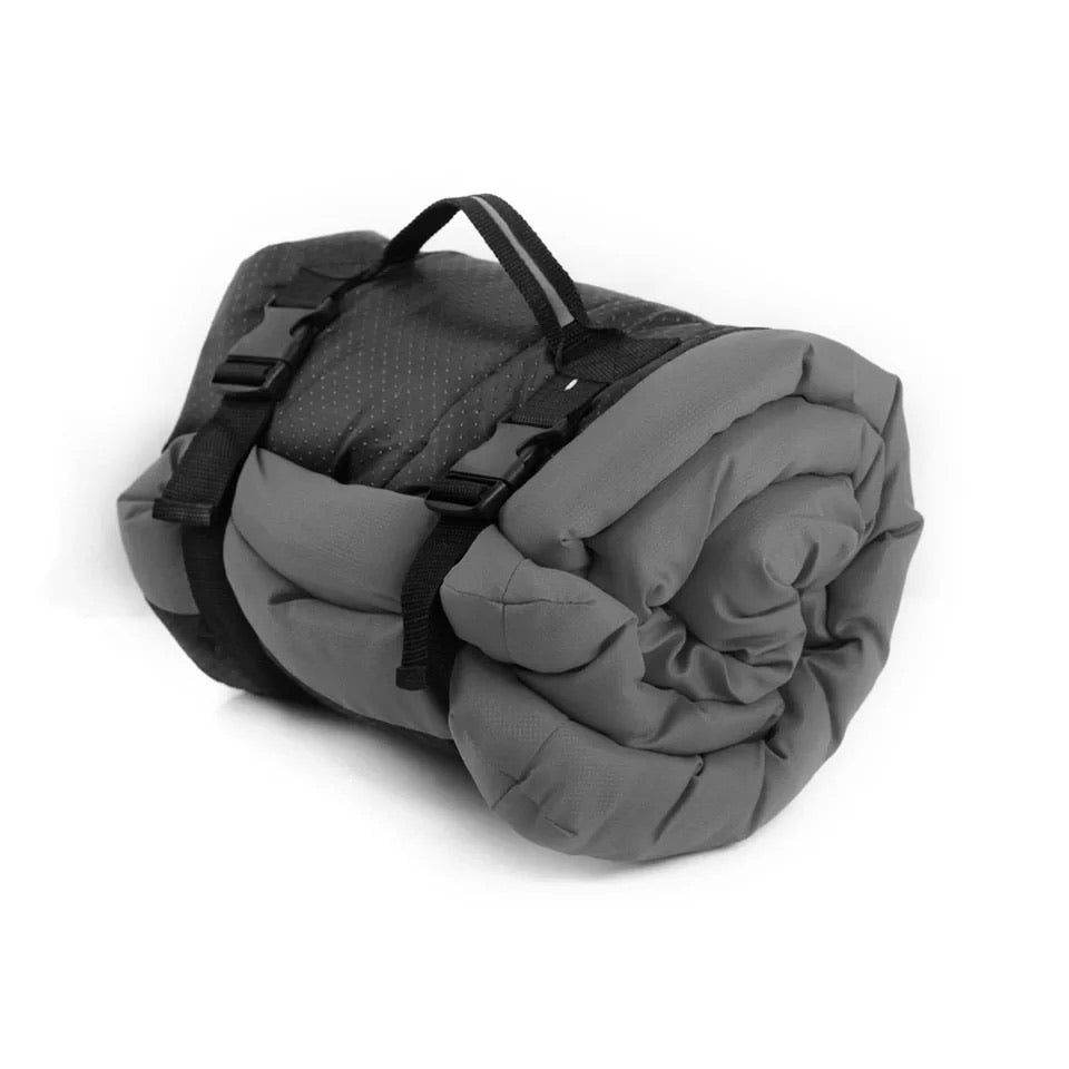 Insomnipawz Outdoor Folding Pet Bed in City Grey